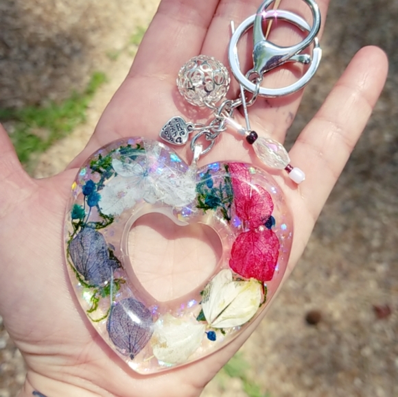 Resin keychain - Picture 1 of 3